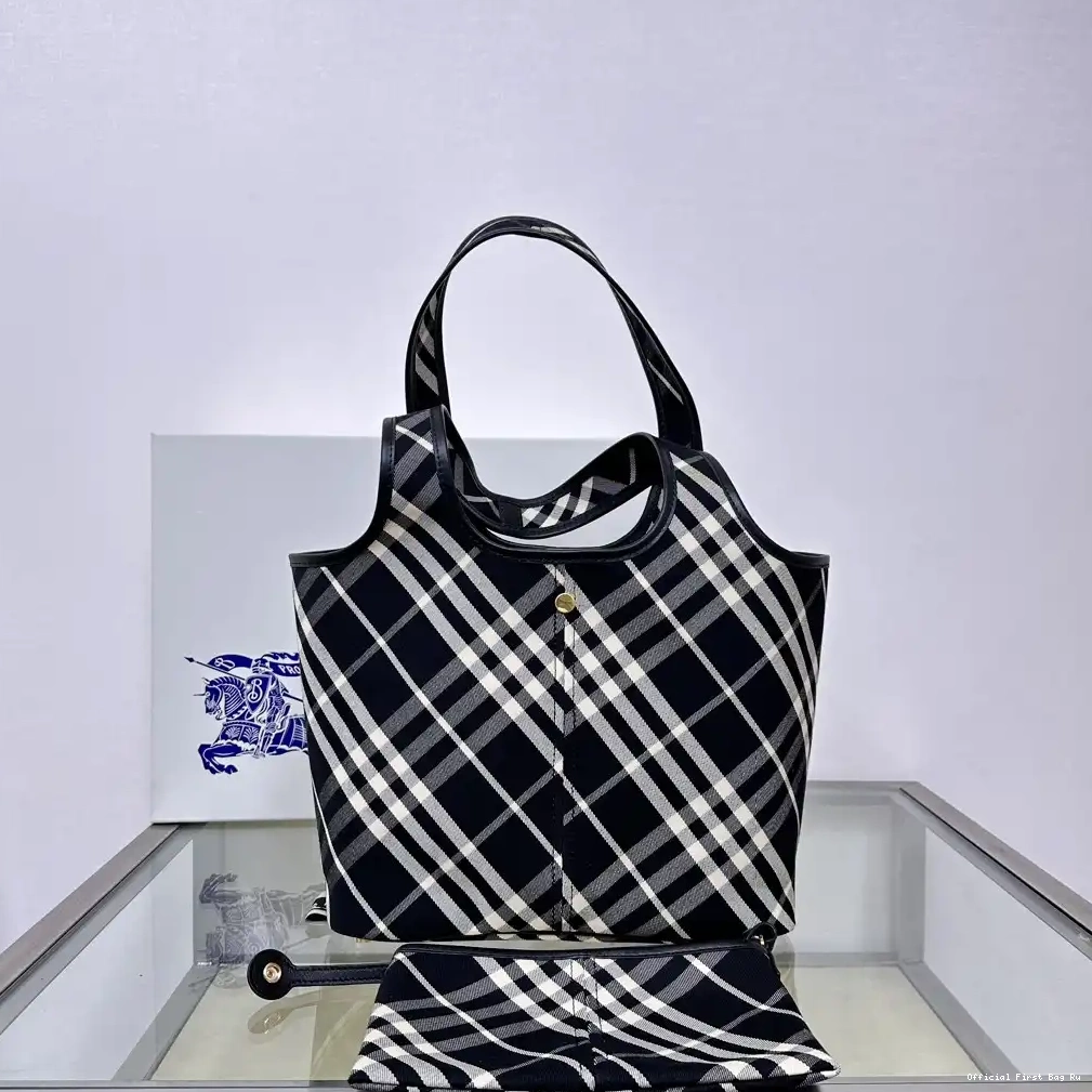 bag-41*14*26CM Tote Medium BURBERRY Check 0616